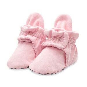 Pink Soft Newborn Baby Booties